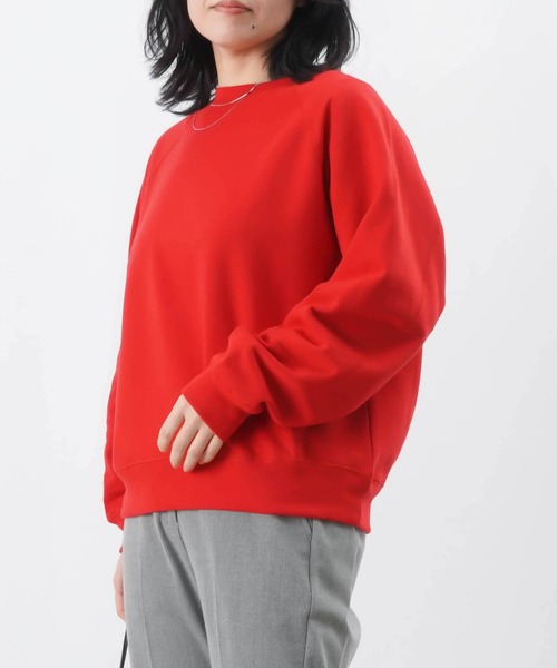 LUCA/LADY LUCK LUCA(ルカ/レディラックルカ)の「LC/LLL ラグラン裏起毛プルオーバー(Tシャツ/カットソー・レディース・アイボリー/ブラック/モカ/レッド・FREE)」の15枚目の写真