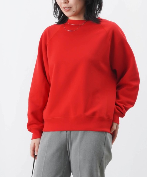 LUCA/LADY LUCK LUCA(ルカ/レディラックルカ)の「LC/LLL ラグラン裏起毛プルオーバー(Tシャツ/カットソー・レディース・アイボリー/ブラック/モカ/レッド・FREE)」の19枚目の写真