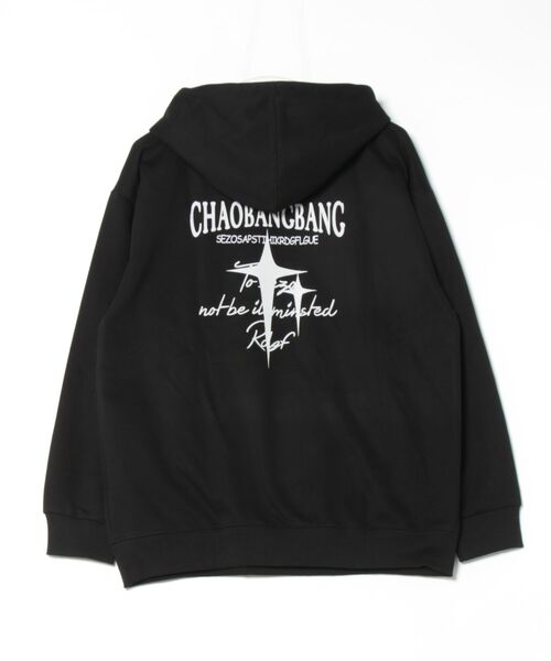 眩暈SIREN パーカー バックプリント海月デザイン USA/C スクエアLOGOバックプリントゆったりTEE (MENS/WOMENS