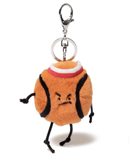 WEGO（ウィゴー）の「WEGO/スポーツボールぬいぐるみキーホルダー（キーホルダー・レディース・ホワイト/グリーン/ブラウン・FREE）」の5枚目の写真