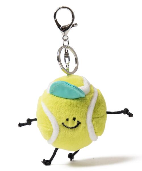 WEGO（ウィゴー）の「WEGO/スポーツボールぬいぐるみキーホルダー（キーホルダー・レディース・ホワイト/グリーン/ブラウン・FREE）」の6枚目の写真