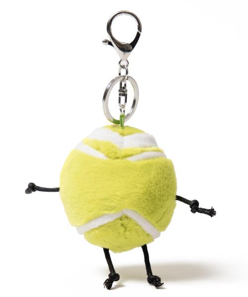 WEGO（ウィゴー）の「WEGO/スポーツボールぬいぐるみキーホルダー（キーホルダー・レディース・ホワイト/グリーン/ブラウン・FREE）」の7枚目の写真