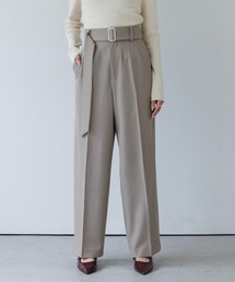 belt set 2tuck pants(ベルトセット2タックパンツ)