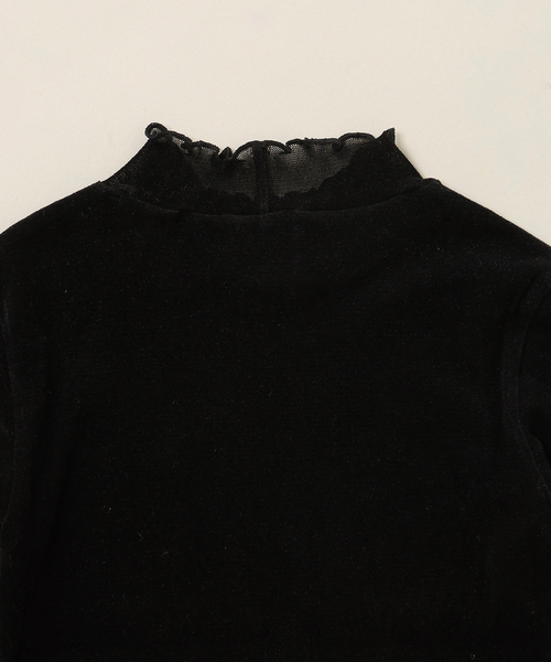 ナイロンチュールフロッキーカットソーkids(90cm-160cm)（Tシャツ/カットソー）｜IENA ENFANT（イエナアンファン）