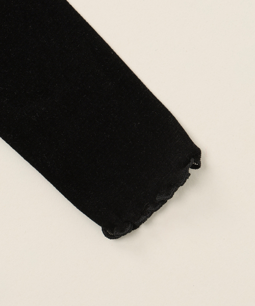 ナイロンチュールフロッキーカットソーkids(90cm-160cm)（Tシャツ/カットソー）｜IENA ENFANT（イエナアンファン）