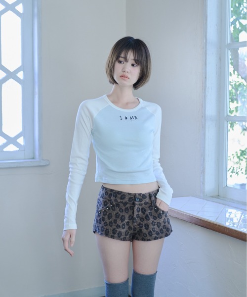 Smyeon（スミョン）の「Raglan long sleeve t-shirt/ラグランロング