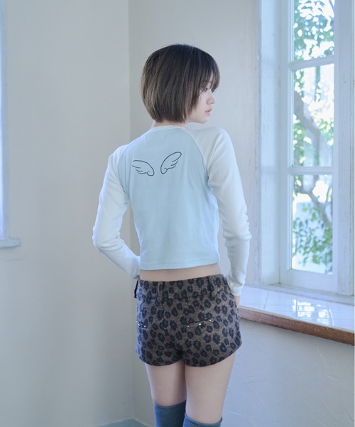 Smyeon（スミョン）の「Raglan long sleeve t-shirt/ラグランロング