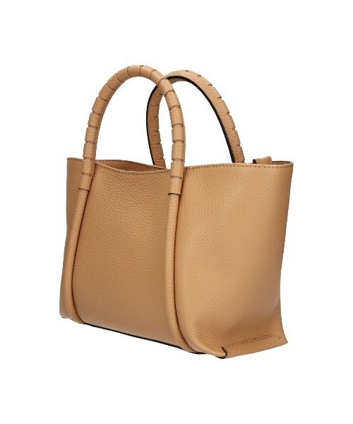 LORISTELLA(ロリステッラ)の「【LORISTELLA】シュリンクレザーミディアムサイズバッグ(Q56430)(トートバッグ・レディース・ベージュ/アイボリー・ALL)」の7枚目の写真