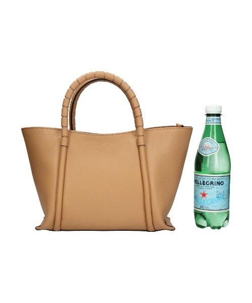 LORISTELLA(ロリステッラ)の「【LORISTELLA】シュリンクレザーミディアムサイズバッグ(Q56430)(トートバッグ・レディース・ベージュ/アイボリー・ALL)」の11枚目の写真
