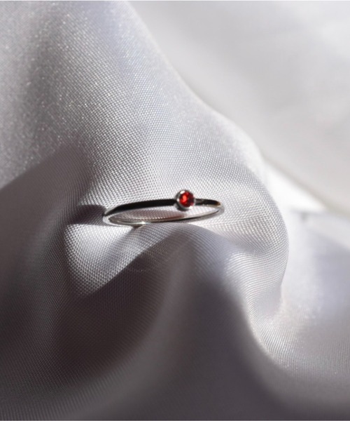 tone(トーン)の「【Re:one】comoyoki∞ Birth Stone Ringシルバー(MA)(リング・レディース・その他1/その他2/その他3/その他5/その他11/その他8/その他10/その他6/その他4/その他7/その他9/その他12・FREE)」の2枚目の写真