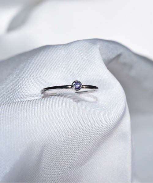 tone(トーン)の「【Re:one】comoyoki∞ Birth Stone Ringシルバー(MA)(リング・レディース・その他1/その他2/その他3/その他5/その他11/その他8/その他10/その他6/その他4/その他7/その他9/その他12・FREE)」の3枚目の写真