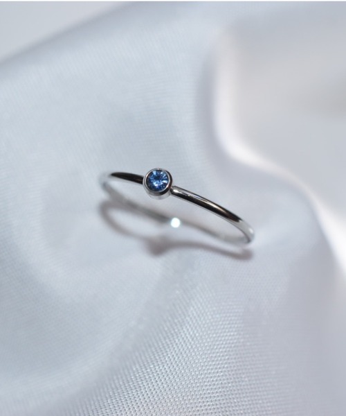 tone(トーン)の「【Re:one】comoyoki∞ Birth Stone Ringシルバー(MA)(リング・レディース・その他1/その他2/その他3/その他5/その他11/その他8/その他10/その他6/その他4/その他7/その他9/その他12・FREE)」の4枚目の写真