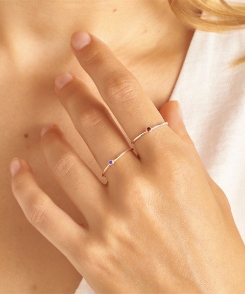 tone(トーン)の「【Re:one】comoyoki∞ Birth Stone Ringシルバー(MA)(リング・レディース・その他1/その他2/その他3/その他5/その他11/その他8/その他10/その他6/その他4/その他7/その他9/その他12・FREE)」の18枚目の写真