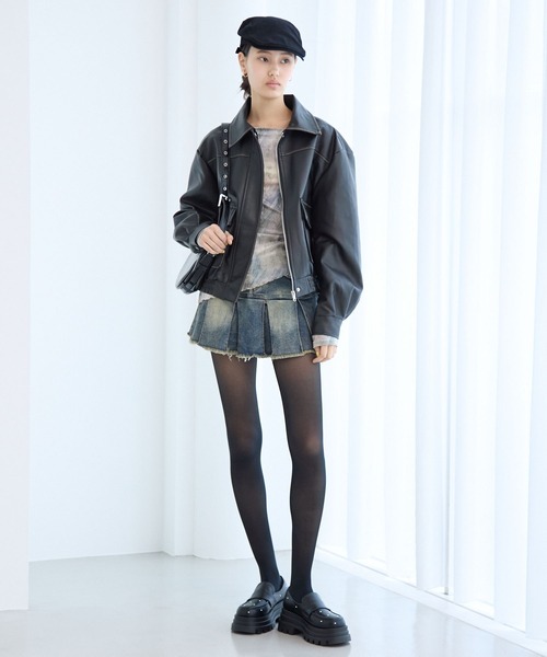 FOREVER 21(フォーエバー トゥエンティーワン)の「【2025SS】スタッズローファー(ローファー・レディース・ブラック・MEDIUM/LARGE)」の12枚目の写真