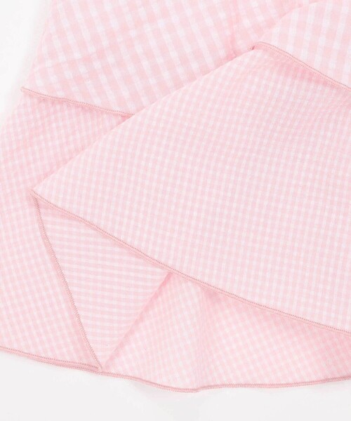 Noeil aime BeBe(ノイユエイムベベ)の「【お揃い】ギンガムティアードドッキングワンピース(80~130cm)(ワンピース・キッズ・ブルー系その他2/ピンク系その他・110cm/120cm/100cm/130cm/90cm)」の6枚目の写真