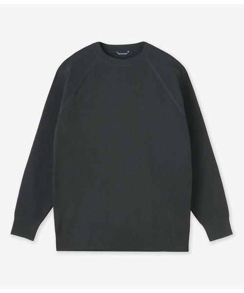 junhashimoto（ジュンハシモト）の「14GG SEED STITCH CRE（ニット/セーター・メンズ・ブラック/MD.Gray/グリーン・3/4/5）」の2枚目の写真