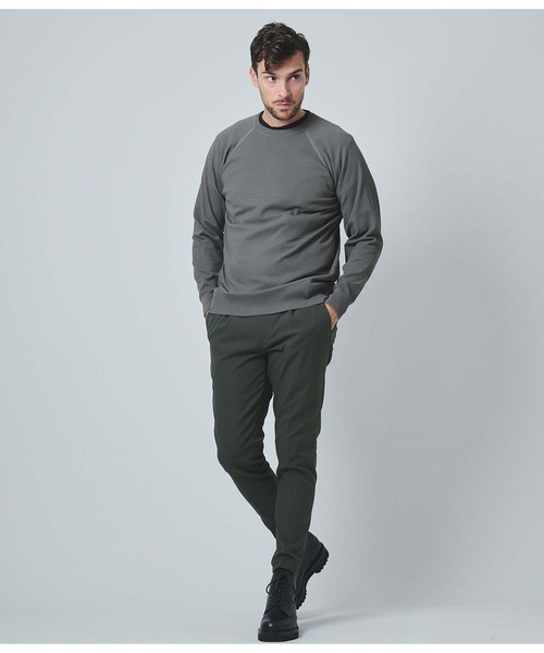 junhashimoto（ジュンハシモト）の「14GG SEED STITCH CRE（ニット/セーター・メンズ・ブラック/MD.Gray/グリーン・3/4/5）」の21枚目の写真