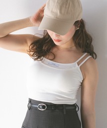 ECREL | レイヤードダブルストラップキャミソール/カップ付き(キャミソール)