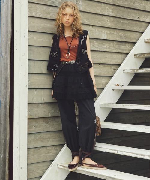 BEADS EMBROIDERY VEST（ベスト）｜ROSE BUD（ローズバッド）の