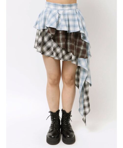 ☆PRADA☆ アシンメトリーヘム ミニスカート☆SALE中 org.jpg