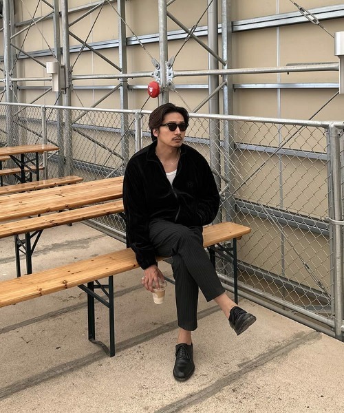 ROTTWEILER（ロットワイラー）の「【ROTTWEILER / ロットワイラー】R9 VELOUR JACKET[RW24A0104]（その他アウター・メンズ・ブラック・L）」の9枚目の写真