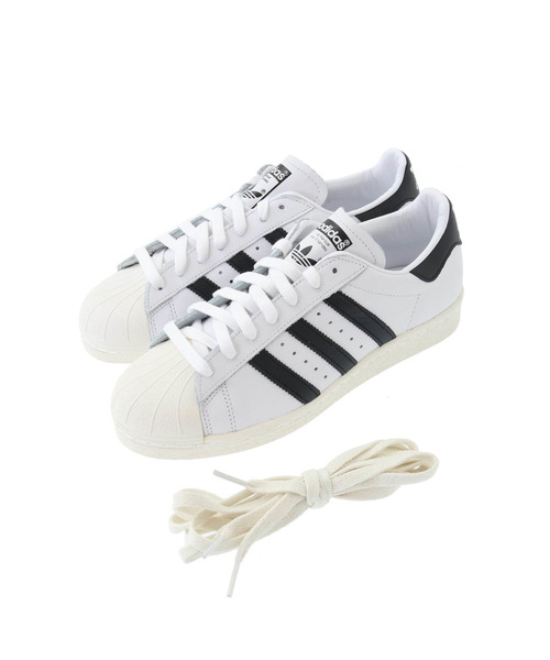 1er Arrondissement（プルミエアロンディスモン）の「＜ADIDAS（アディダス）＞SUPER STAR82 スニーカー（その他シューズ・レディース・ホワイト系その他3/ブラック系その他3・25/24/23）」の9枚目の写真