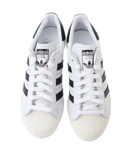 1er Arrondissement（プルミエアロンディスモン）の「＜ADIDAS（アディダス）＞SUPER STAR82 スニーカー（その他シューズ・レディース・ホワイト系その他3/ブラック系その他3・25/24/23）」の10枚目の写真