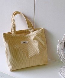 Mignonjour（ミニョンジュール）の「FReePLACe/コーデュロイミニトートバッグ X12406（トートバッグ）」