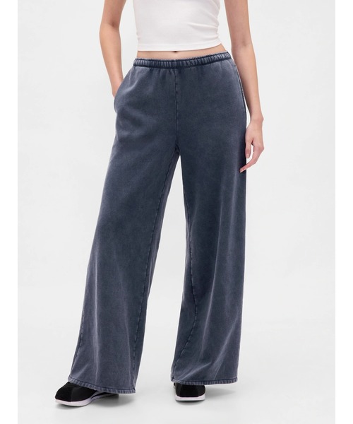 GAP（ギャップ）の「ヴィンテージソフト バギー ワイド スウェットパンツ（スウェットパンツ・レディース・ライトグレー/ブラック/ブラック系その他/ネイビー/ワイン/ダークグリーン/レッド/ブルー系その他/カーキ/ブラウン系その他・XS/S/M/L/XXS）」の7枚目の写真