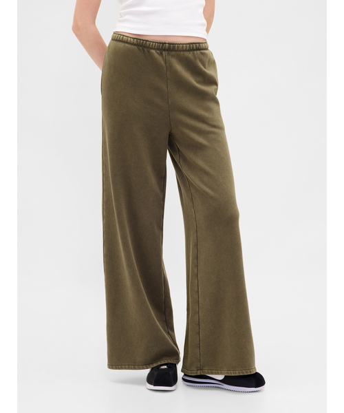 GAP（ギャップ）の「ヴィンテージソフト バギー ワイド スウェットパンツ（スウェットパンツ・レディース・ライトグレー/ブラック/ブラック系その他/ネイビー/ワイン/ダークグリーン/レッド/ブルー系その他/カーキ/ブラウン系その他・XS/S/M/L/XXS）」の6枚目の写真