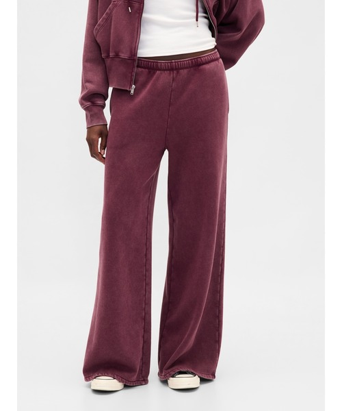 GAP（ギャップ）の「ヴィンテージソフト バギー ワイド スウェットパンツ（スウェットパンツ・レディース・ライトグレー/ブラック/ブラック系その他/ネイビー/ワイン/ダークグリーン/レッド/ブルー系その他/カーキ/ブラウン系その他・XS/S/M/L/XXS）」の10枚目の写真