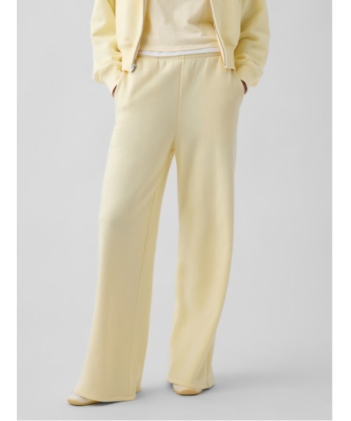 GAP（ギャップ）の「ヴィンテージソフト バギー ワイド スウェットパンツ（スウェットパンツ・レディース・ライトグレー/ブラック/ブラック系その他/ネイビー/ワイン/ダークグリーン/レッド/ブルー系その他/カーキ/ブラウン系その他/ブラウン/イエロー・XS/S/M/L/XXS）」の10枚目の写真