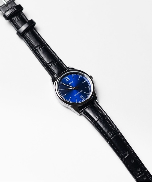 B.I.D.(ビーアイディー)の「《CASIO(カシオ)》アナログ ラウンド シルバー レザー 腕時計(アナログ腕時計・レディース・ブルー/シルバー/シルバー系その他/ブラック/ホワイト/ブラック系その他/ホワイト系その他・FREE)」の5枚目の写真