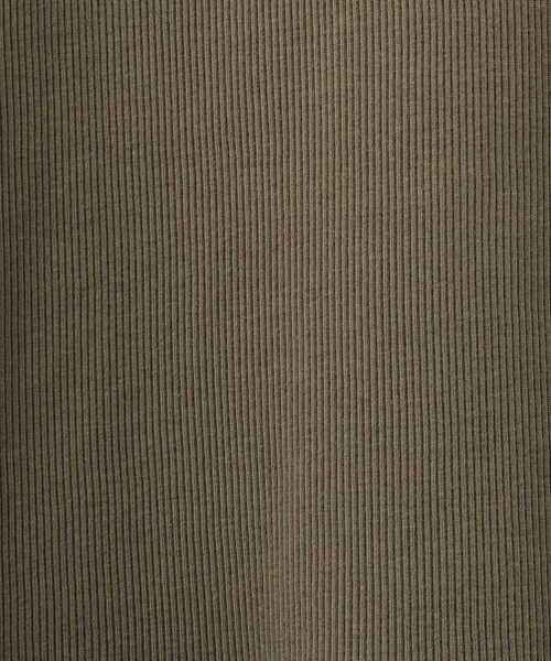 UNTITLED（アンタイトル）の「コットンテレコタンクトップ（タンクトップ・レディース・ホワイト/ブラック/カーキ・00/02/04/44/48）」の9枚目の写真