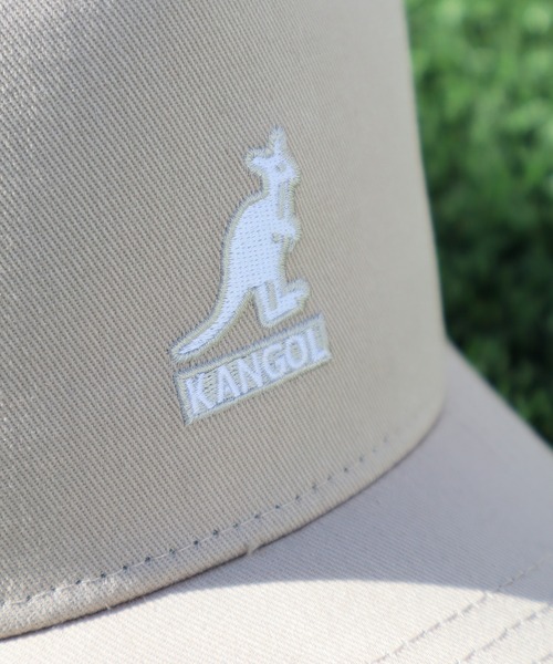 KANGOL（カンゴール）の「【KANGOL/カンゴール】トラッカーメッシュ ロゴキャップ（キャップ・メンズ・ブラック×ホワイト/ベージュ/ブラック・FREE）」の14枚目の写真