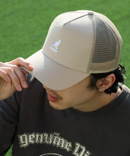 セール】【KANGOL/カンゴール】トラッカーメッシュ ロゴキャップ