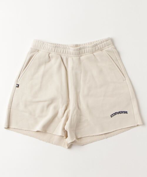 CONVERSE(コンバース)の「コンバース AP スウェットショーツ(スウェットパンツ・レディース・ライトグリーン/ライトグレー/ライトベージュ・S/M/L)」の3枚目の写真