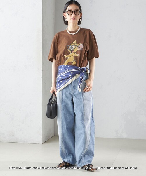 manipuri（マニプリ）の「【SHIPS別注】manipuri:エンブレム スカーフ 88×88（バンダナ/スカーフ・レディース・ネイビー・ONE SIZE）」の21枚目の写真