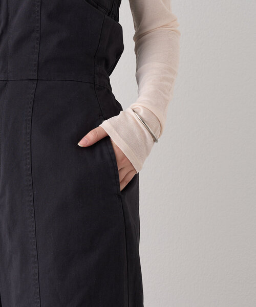 mystic（ミスティック）の「Dickies 製品染めベアオールインワン（その他パンツ・レディース・ライム/ブラック・LARGE/MEDIUM）」の10枚目の写真