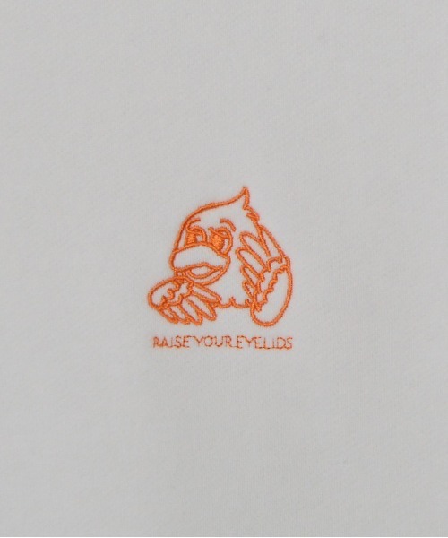 MODISH GAZE(モディシュガゼ)の「【MODISH GAZE】アニマルワンポイント刺繍スウェット(スウェット・レディース・ホワイト/ベージュ/スミクロ・LARGE/MEDIUM)」の7枚目の写真