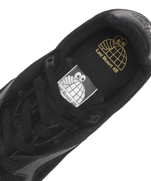 Last Resort AB（ラストリゾート・エービー）の「CM002 LEATHER SUEDE MESH LO（スニーカー・メンズ・ブラック・7h/8/8h/9/10/11/10h/9h）」の6枚目の写真
