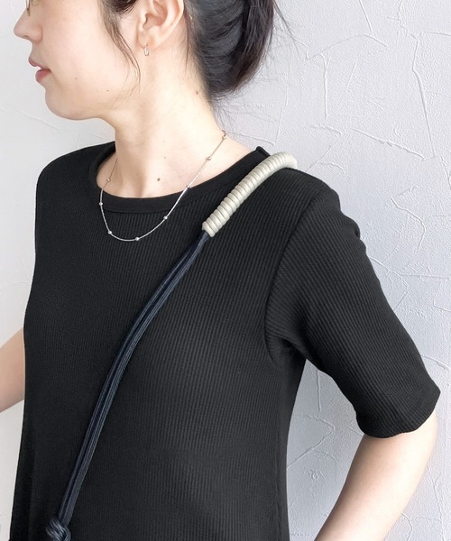 reca（レカ）の「【ZOZO限定】カップ付きセミフレアワンピース（ワンピース・レディース・ベージュ系その他/チャコールグレー/ブラック・FREE）」の14枚目の写真