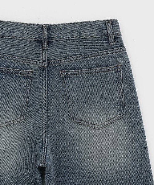 パンツ [B-DENIM] WASHING WIDE 039 セール】[B-DENIM] WASHING WIDE 039（デニムパンツ）｜BLACKUP