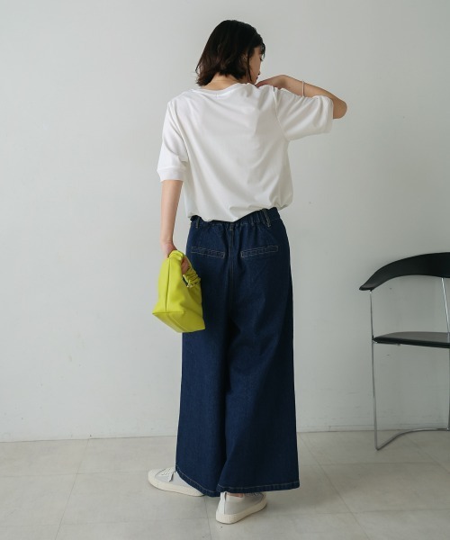 Bou Jeloud（ブージュルード）の「箔BOXロゴTEE（Tシャツ/カットソー・レディース・オフホワイト/ブラック・FREE）」の19枚目の写真