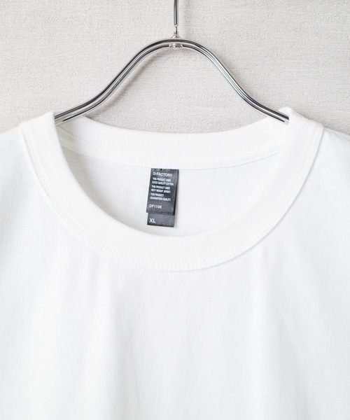 INNOCENT(イノセント)の「【DF001】【D-FACTORY】9.2オンス オープンエンド スーパー へヴィーウェイト Tシャツ(Tシャツ/カットソー・メンズ・ブラック/ホワイト・LARGE/X-LARGE/MEDIUM)」の10枚目の写真