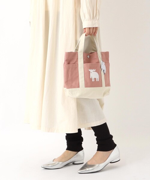 one'sterrace(ワンズテラス)の「moz キャンバス配色ミニトート(トートバッグ・レディース・イエロー系8/ブルー系その他7/ピンク系9・99)」の21枚目の写真