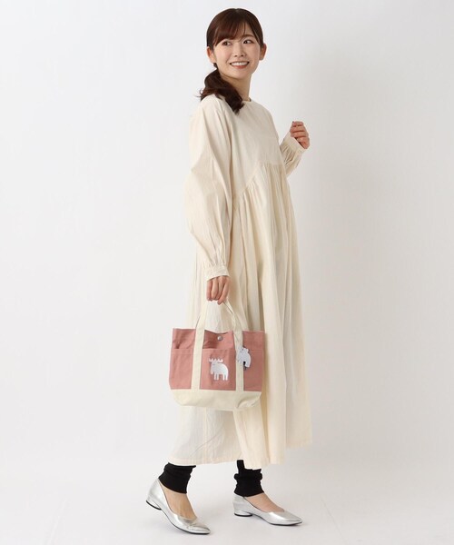 one'sterrace(ワンズテラス)の「moz キャンバス配色ミニトート(トートバッグ・レディース・イエロー系8/ブルー系その他7/ピンク系9・99)」の22枚目の写真
