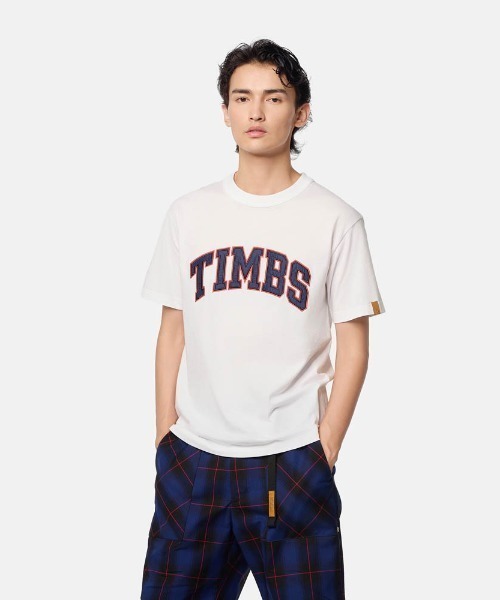 Timberland(ティンバーランド)の「Timberland TOKYO DESIGN COLLECTIVE TIMBS SS TEE(ティンバーランド TDC TIMBS ショートスリーブティー)(Tシャツ/カットソー・メンズ・ネイビー系/ホワイト系・SMALL/MEDIUM/LARGE/X-LARGE)」の2枚目の写真