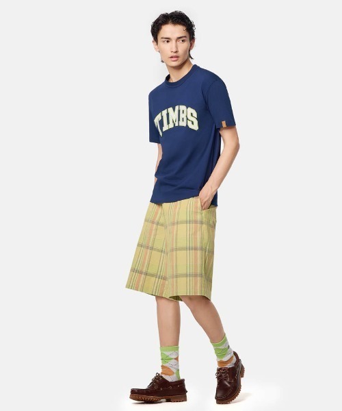 Timberland(ティンバーランド)の「Timberland TOKYO DESIGN COLLECTIVE TIMBS SS TEE(ティンバーランド TDC TIMBS ショートスリーブティー)(Tシャツ/カットソー・メンズ・ネイビー系/ホワイト系・SMALL/MEDIUM/LARGE/X-LARGE)」の10枚目の写真