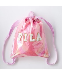 FILA | FILA フィラ ナップザック 開閉簡単 ブランド ロゴ オーロラ スポーツバッグ プールバッグ 巾着バッグ(バックパック/リュック)